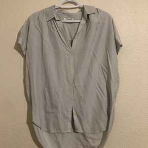 Madewell Pinstripe Central Shirt